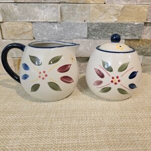 Temp-Tations Old World Cream and Sugar Set